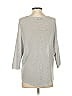 Assorted Brands Metallic Silver Pullover Sweater Size S - photo 2