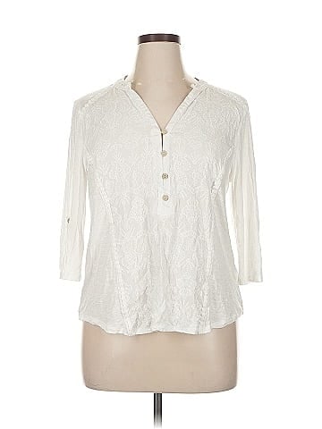 Democracy 3/4 Sleeve Blouse (view 1)