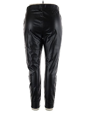 Baccini Faux Leather Pants (view 2)