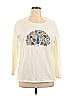 Talbots Outlet Ivory 3/4 Sleeve T-Shirt Size 1X - photo 1