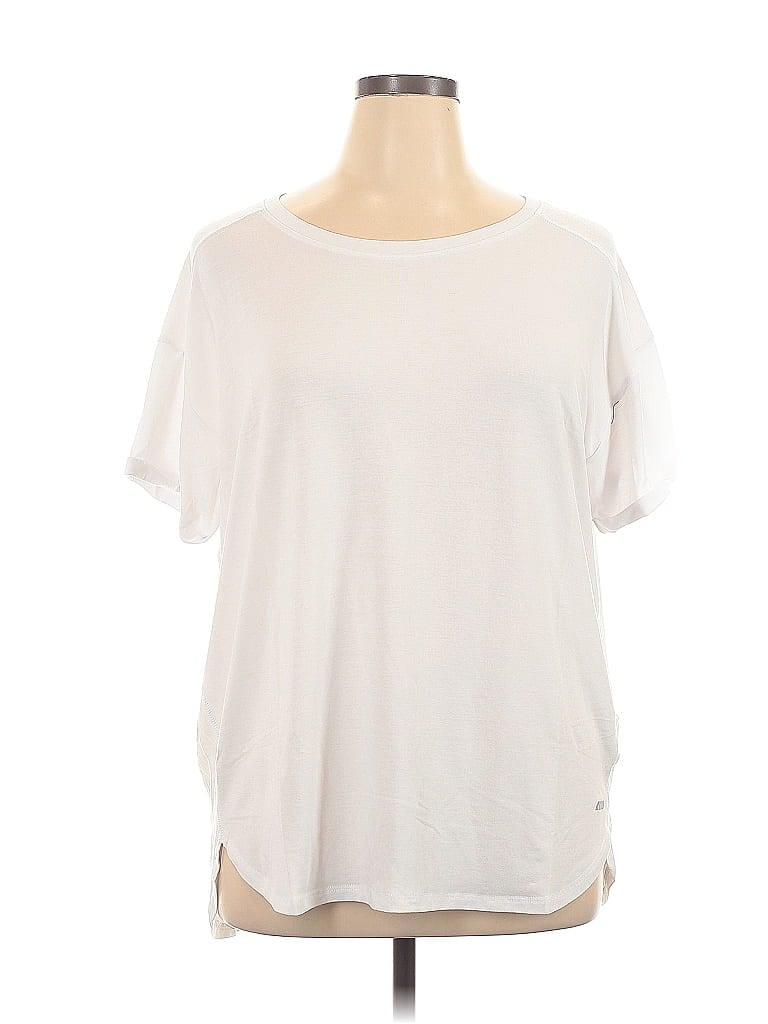 Pre-owned Amazon Essentials Short Sleeve T-shirt In White