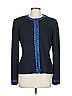 St. John Blue Cardigan Size 12 - photo 1