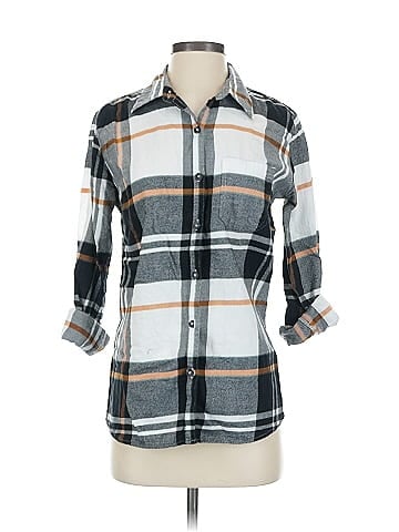 Dickies 3/4 Sleeve Button-Down Shirt (view 1)