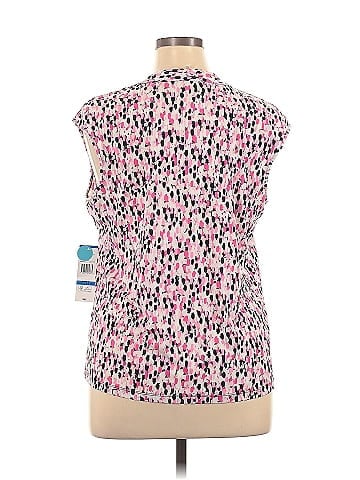 Black Label by Evan Picone Sleeveless Blouse (view 2)