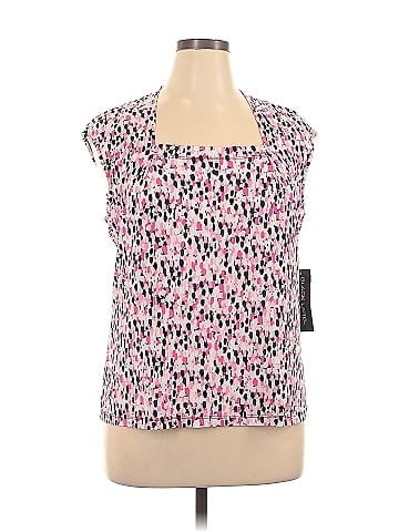 Black Label by Evan Picone Sleeveless Blouse (view 1)