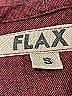 Flax 100% Linen Burgundy Casual Dress Size S - photo 7