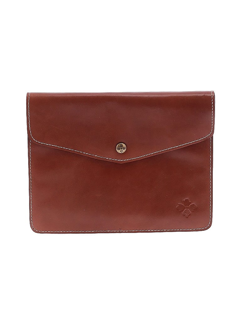 Patricia Nash Brown Leather Clutch One size - photo 1