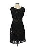 Studio M 100% Polyester Chevron-herringbone Black Cocktail Dress Size S - photo 1