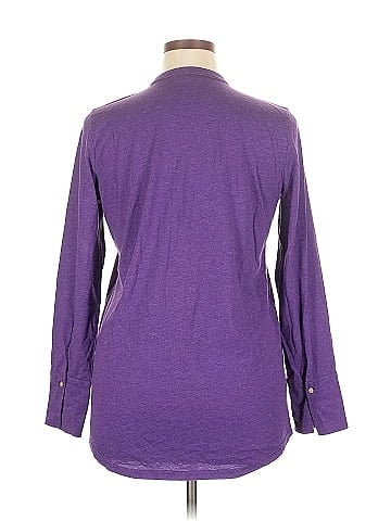 Lauren Jeans Co. Long Sleeve Blouse (view 2)