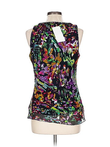 Spense Vibrant Abstract Sleeveless Polyester Top (view 2)