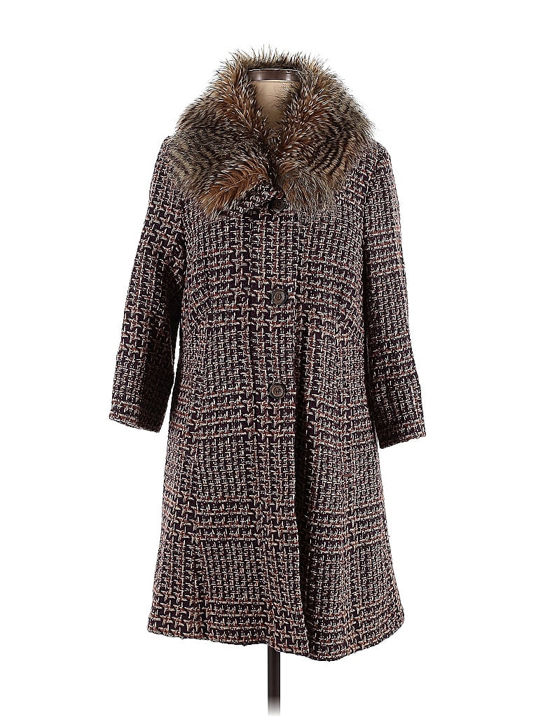 Tiny Tweed Brown Coat Size M - photo 1