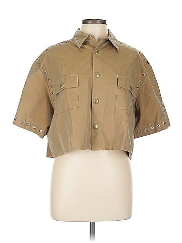 Koché Short Sleeve Button-Down Shirt (view 1)