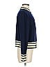 St. John Blue Wool Cardigan Size M - photo 4