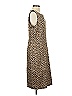 J.Crew 100% Elastane Animal Print Brown Cocktail Dress Size 3 - photo 4