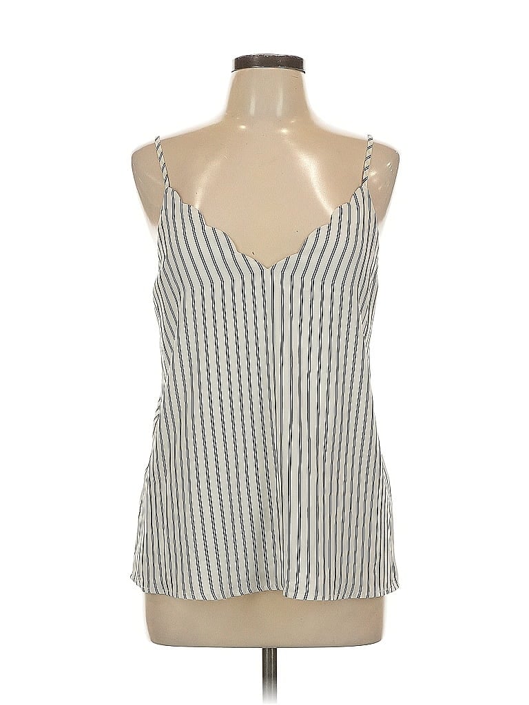 Pre-owned Socialite Sleeveless Blouse In White