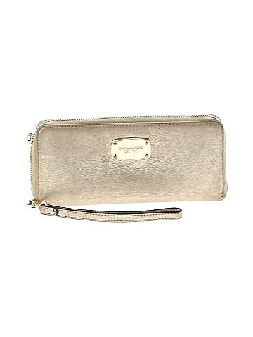 MICHAEL Michael Kors Leather Wristlet (view 1)