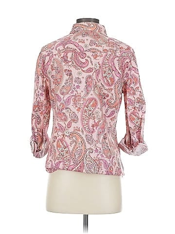 Tommy Hilfiger 3/4 Sleeve Button-Down Shirt (view 2)