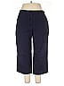 Lands' End Blue Casual Pants Size 16 - photo 1