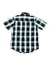 Wrangler Jeans Co Plaid Teal Short Sleeve Button-Down Shirt Size 6 (big kids) - photo 2