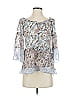 Hale Bob Gray 3/4 Sleeve Blouse Size XS - photo 1