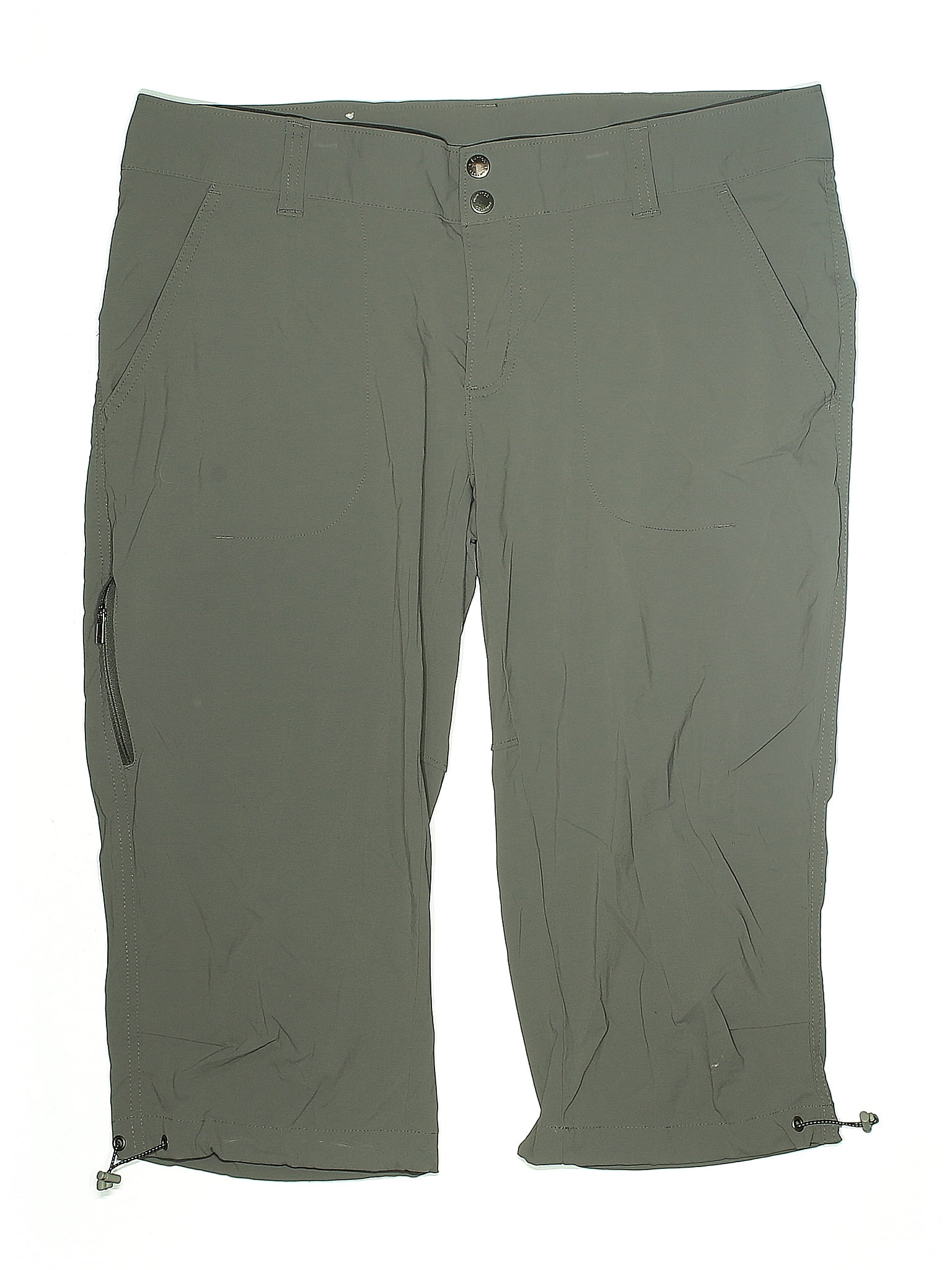 Columbia Green Cargo Shorts Size 14