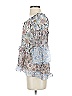 Hale Bob Gray 3/4 Sleeve Blouse Size XS - photo 5