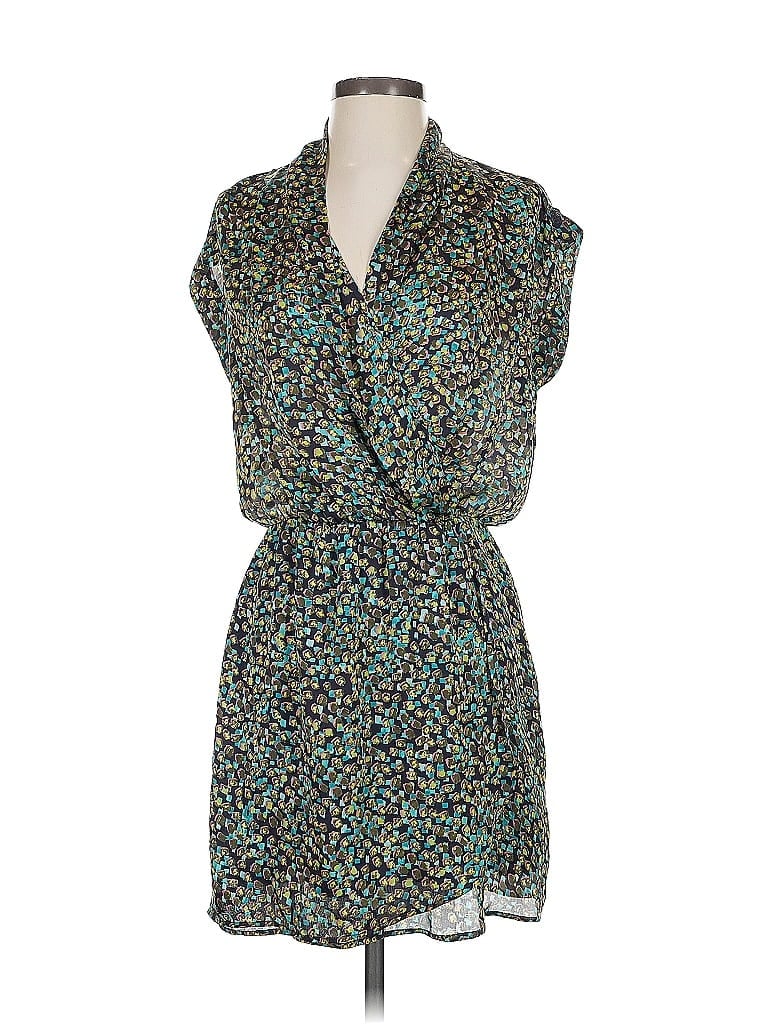 Pre-owned Bar Iii Casual Dress In Blue