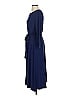 Kasper Solid Blue Casual Dress Size XS - photo 5