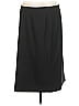 Giorgio Armani 100% Wool Solid Black Wool Skirt Size EU 46 / US 16 - photo 1