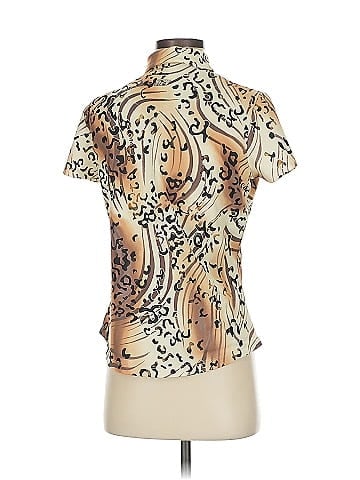 Tail Short Sleeve Blouse (view 2)