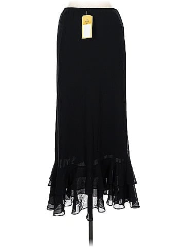MSK Elegant Black Skirt with Ruffles (view 2)