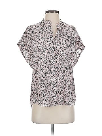 Club Monaco Short Sleeve Silk Top (view 1)