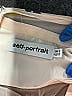 Self-Portrait 100% Polyester Ivory Tan Short Sleeve Blouse Size 2 - photo 7