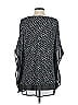 August Silk Black 3/4 Sleeve Blouse Size S - photo 2