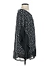 August Silk Black 3/4 Sleeve Blouse Size S - photo 4