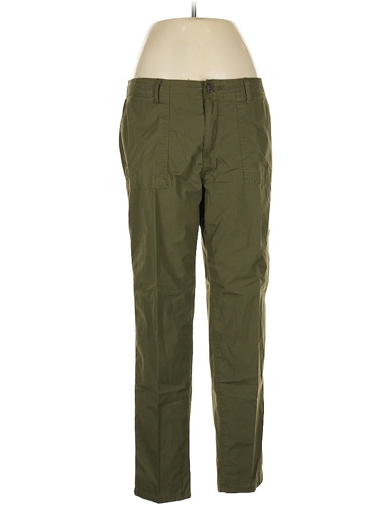 Pre-owned Liz Claiborne Casual Pants In Green