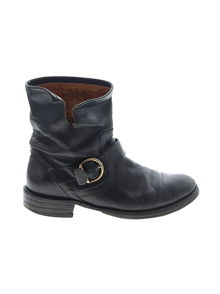 Fiorentini + Baker Black Ankle Boots Size EU 38 - photo 1