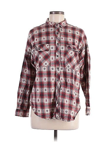 Nostalgia Long Sleeve Button-Down Shirt (view 1)