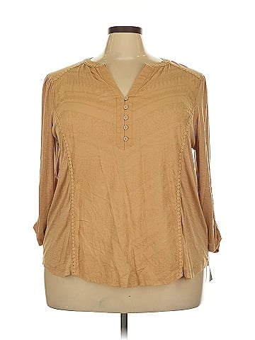 Democracy 3/4 Sleeve Blouse (view 1)