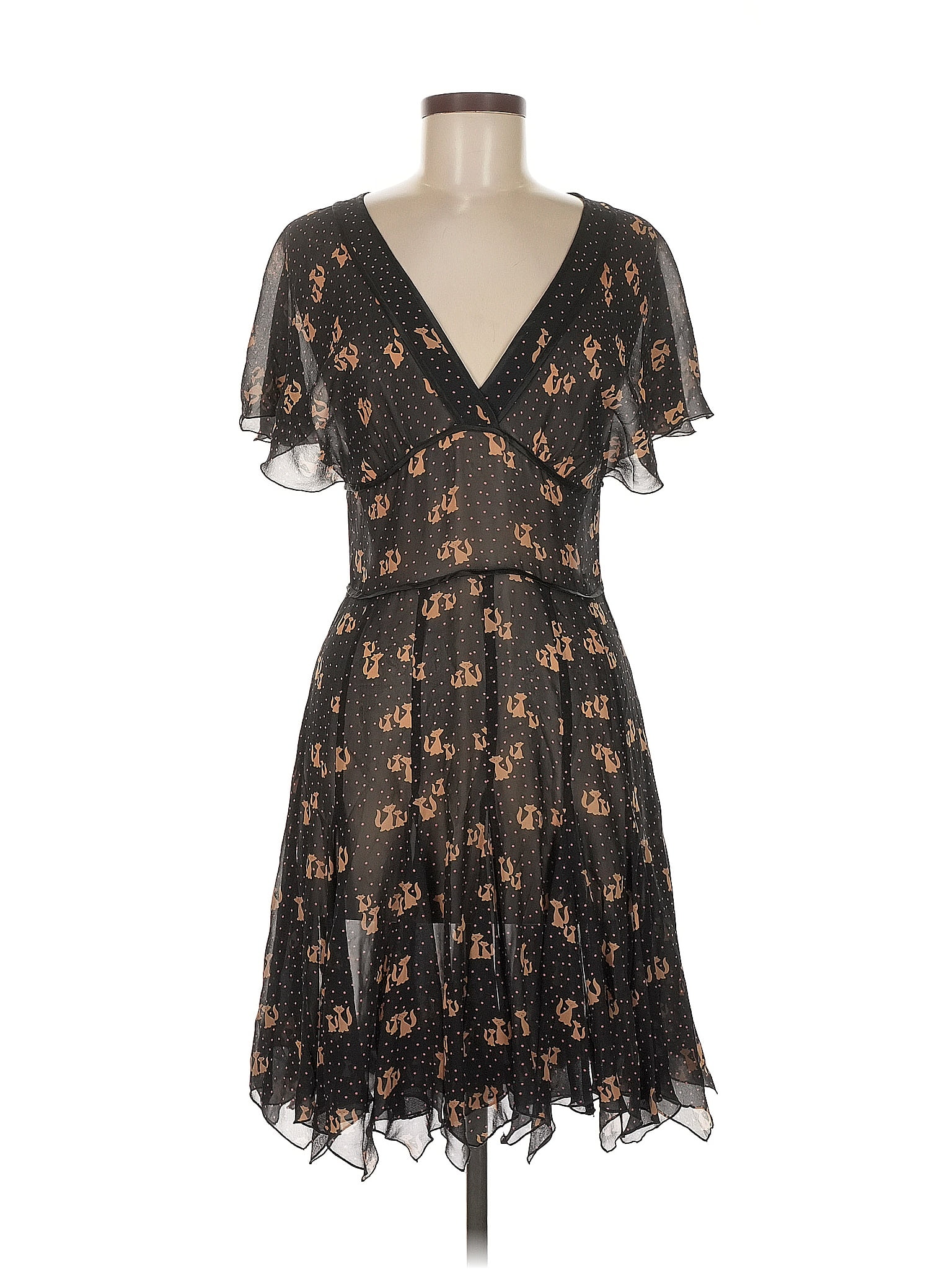 Bebe Black Cocktail Dress Size M