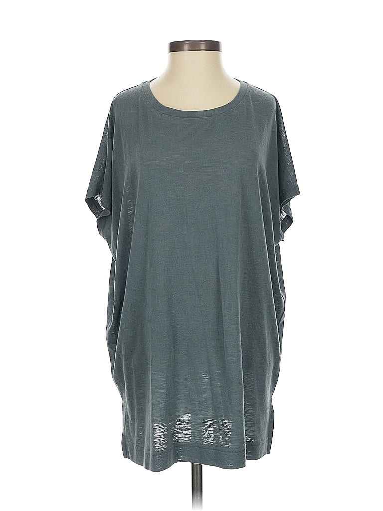 Pre-owned Athleta Short Sleeve T-shirt In Blue