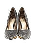 Fioni Tweed Gray Gold Heels Size 7 1/2 - photo 2
