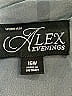 Alex Evenings 100% Polyester Gray Cocktail Dress Size 16 - photo 4