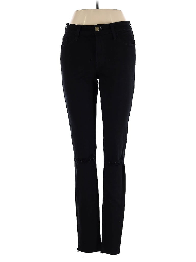 FRAME Denim Black Casual Pants Size 27 waist - photo 1