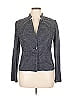 St. John Houndstooth Gray Blazer Size 14 - photo 1