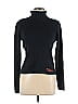 Harley Davidson 100% Cotton Black Blue Turtleneck Sweater Size L - photo 1