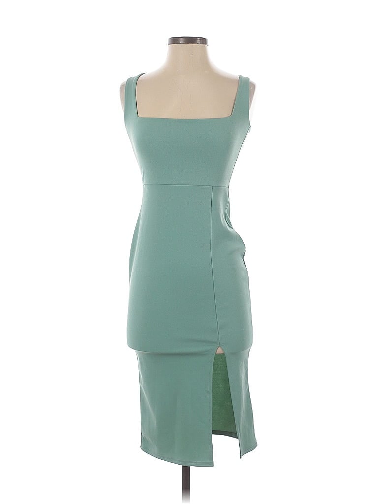 Pre-owned Nasty Gal Inc. Cocktail Dress In Green
