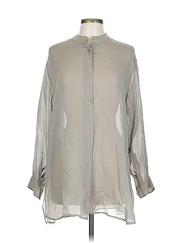 Giorgio Armani 3/4 Sleeve Silk Top (view 1)