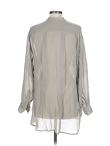 Giorgio Armani 3/4 Sleeve Silk Top (view 2)