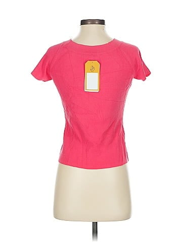 Joseph A. Casual Pink Short Sleeve T-Shirt Knit  (view 2)